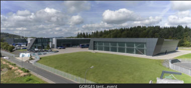 GORGES tent...event